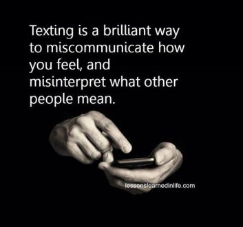texting
